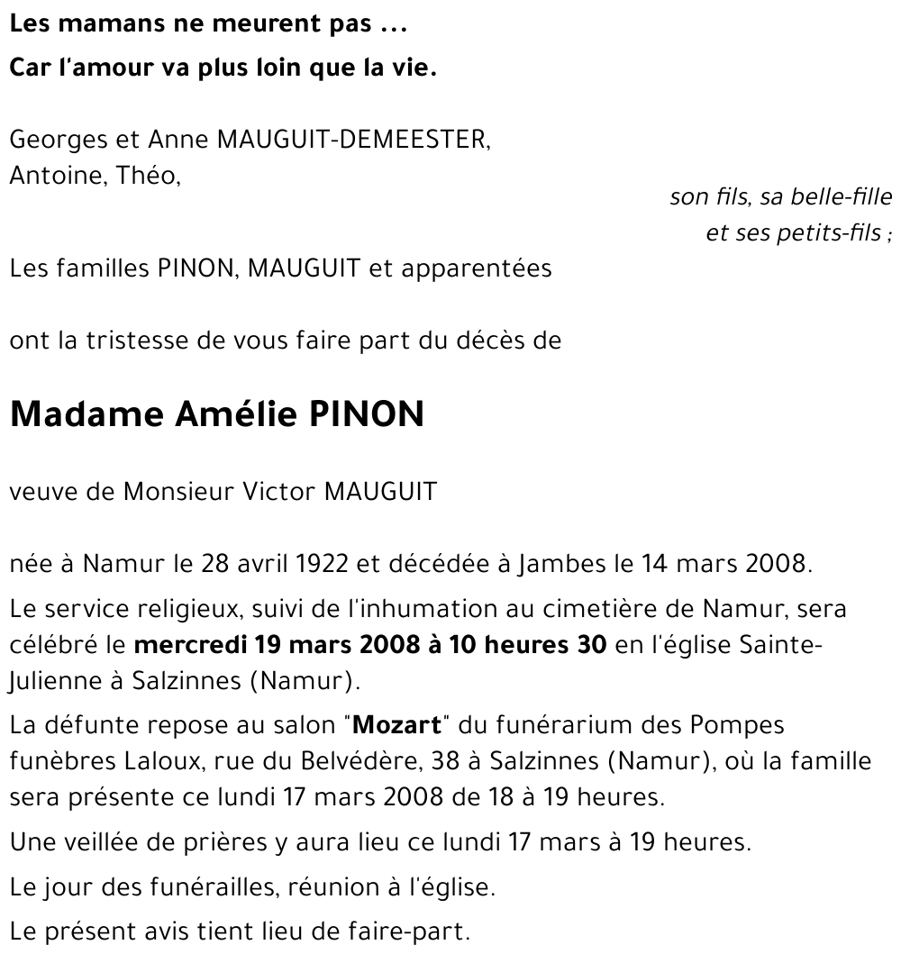 Amélie PINON