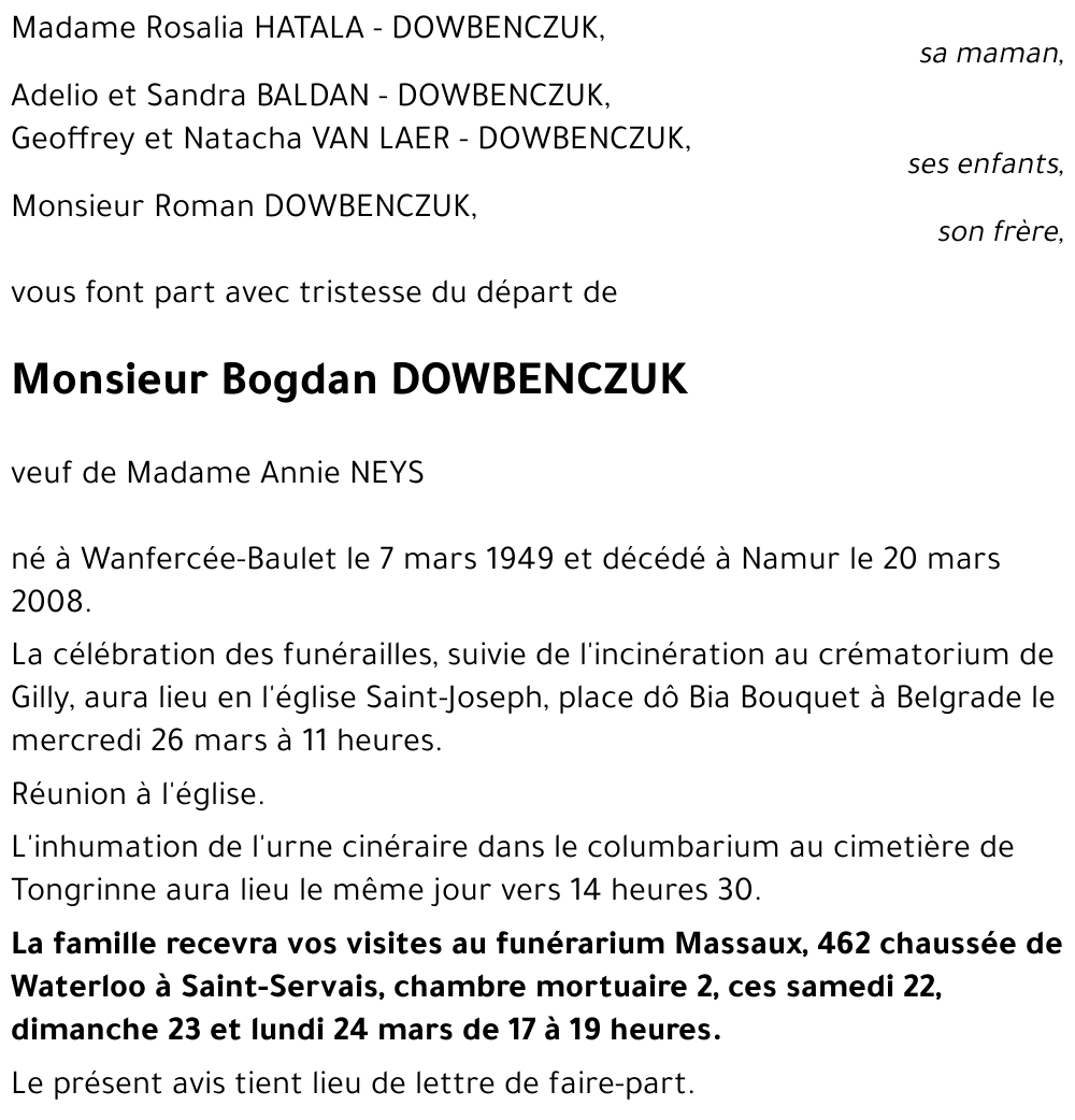 Bogdan DOWBENCZUK