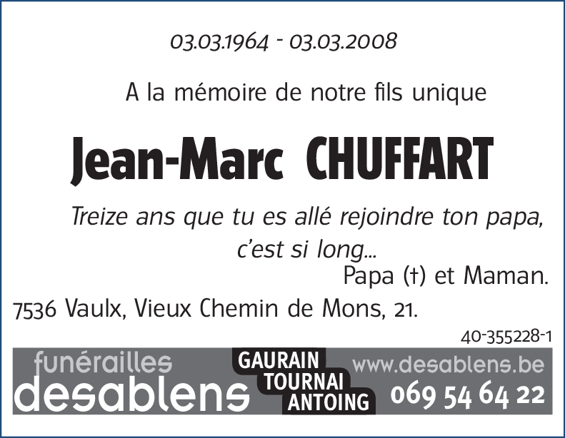 Jean-Marc CHUFFART