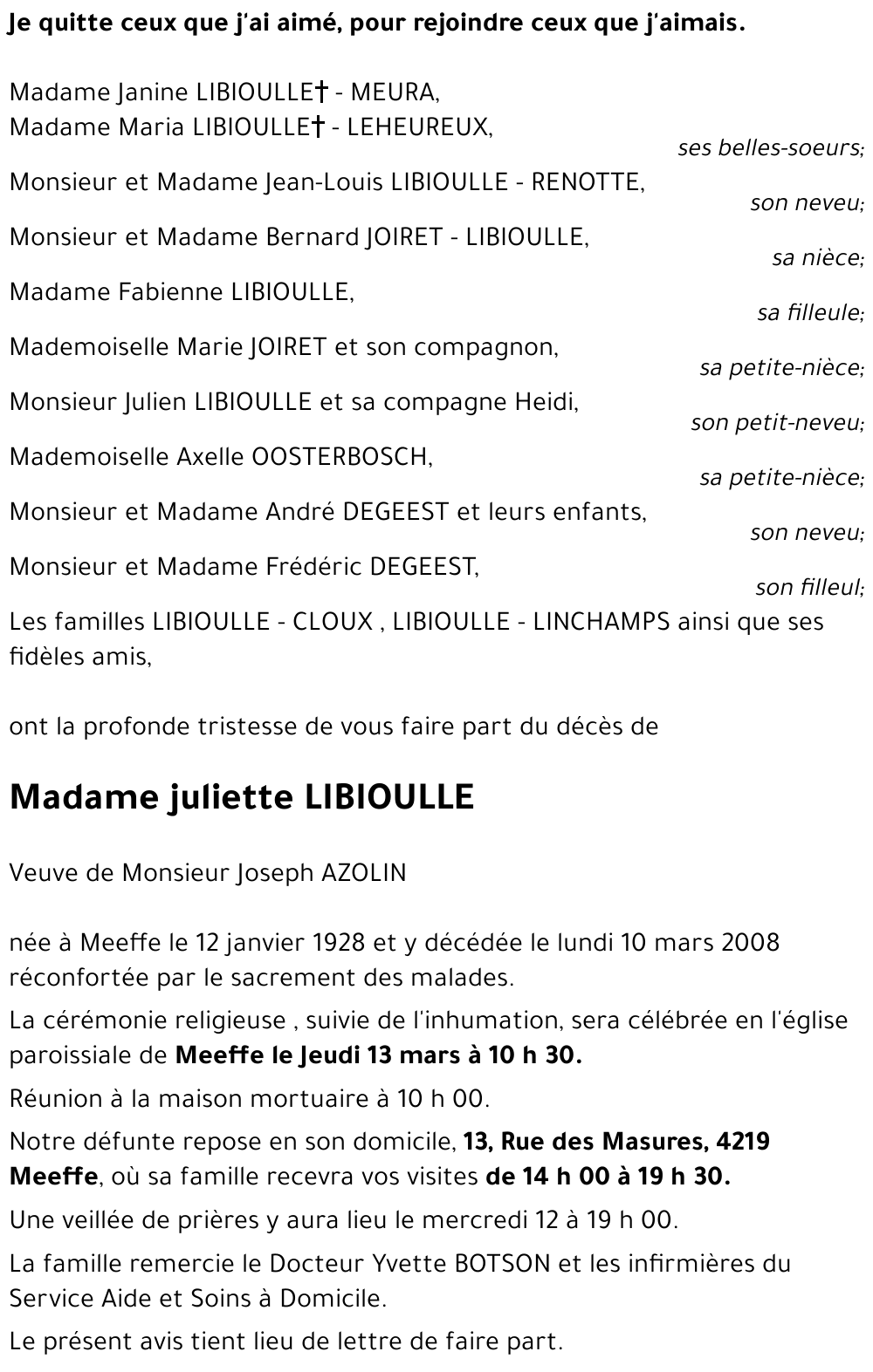 juliette LIBIOULLE