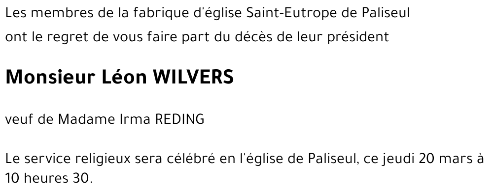 Léon WILVERS