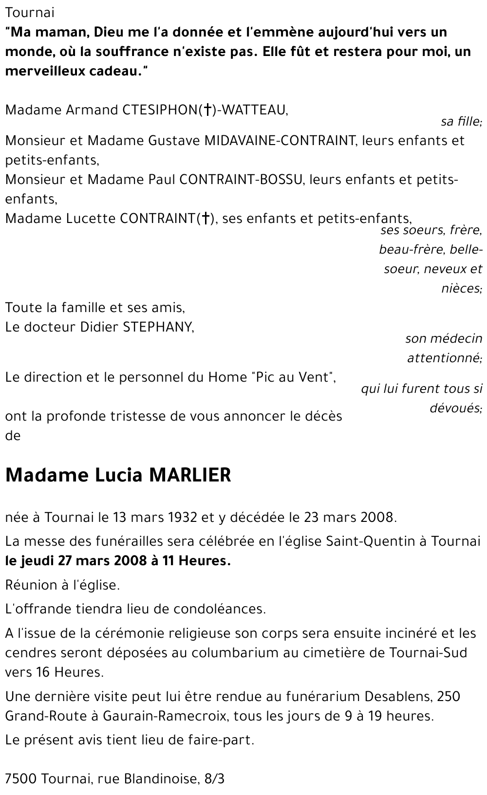 Lucia MARLIER