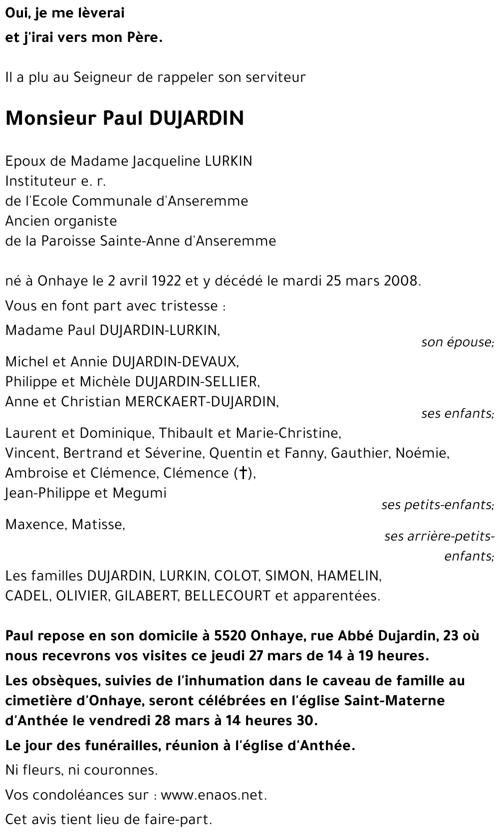 Paul DUJARDIN