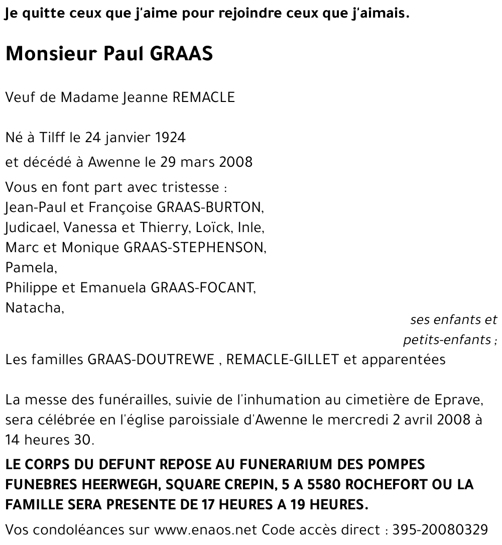 Paul GRAAS