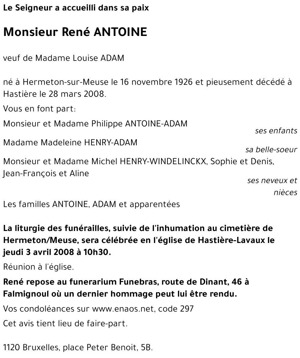 René ANTOINE