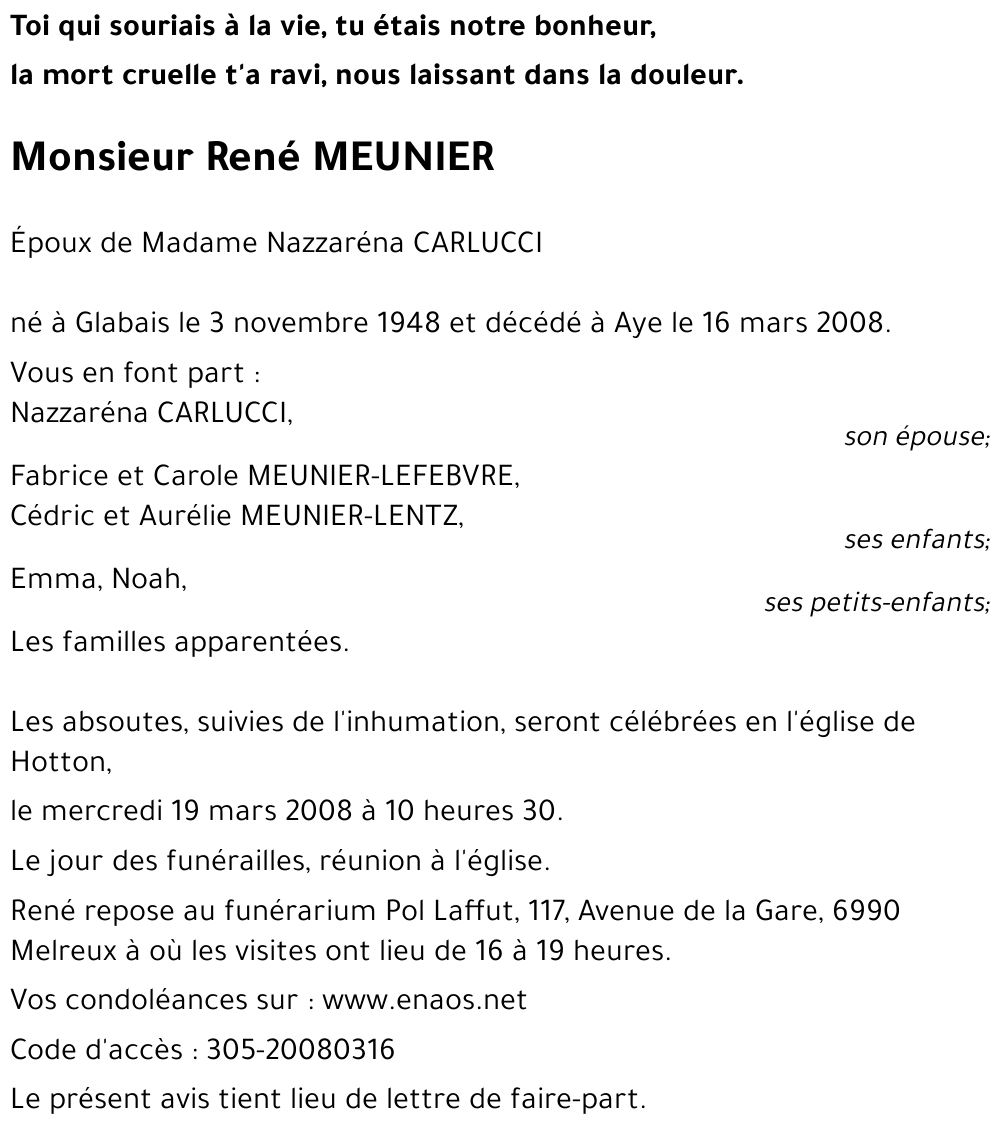 René MEUNIER
