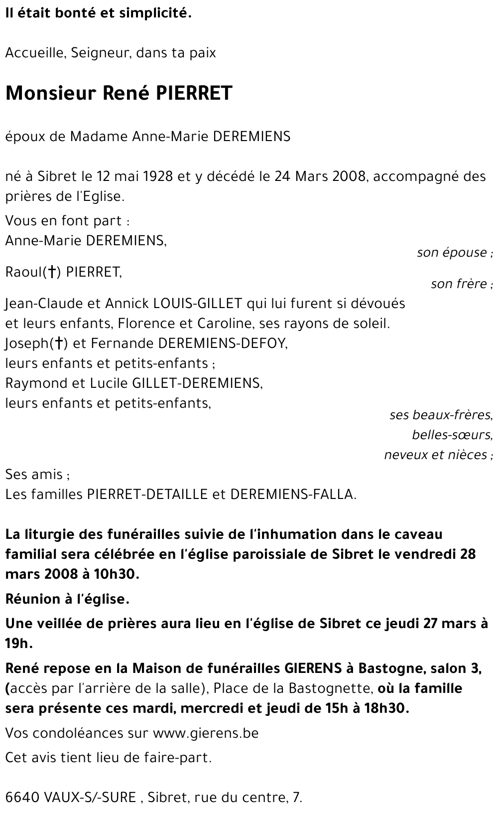 René PIERRET