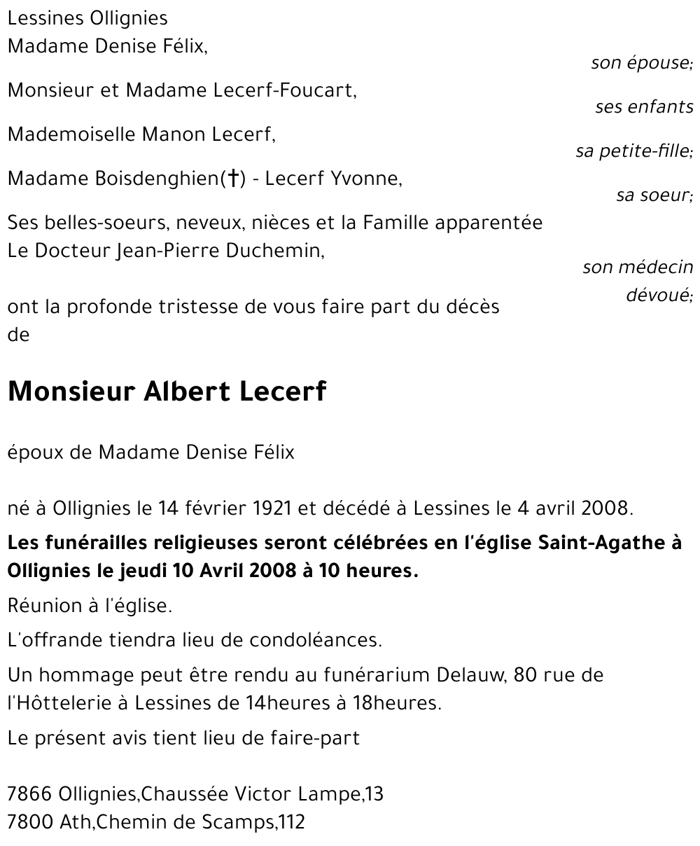 Albert Lecerf