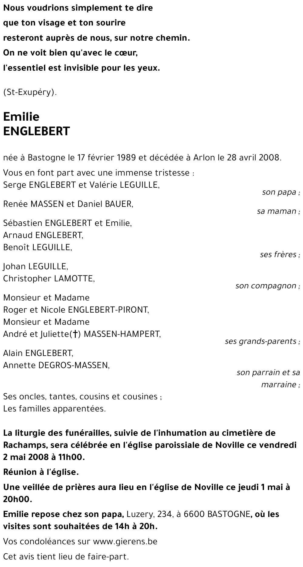 Emilie ENGLEBERT