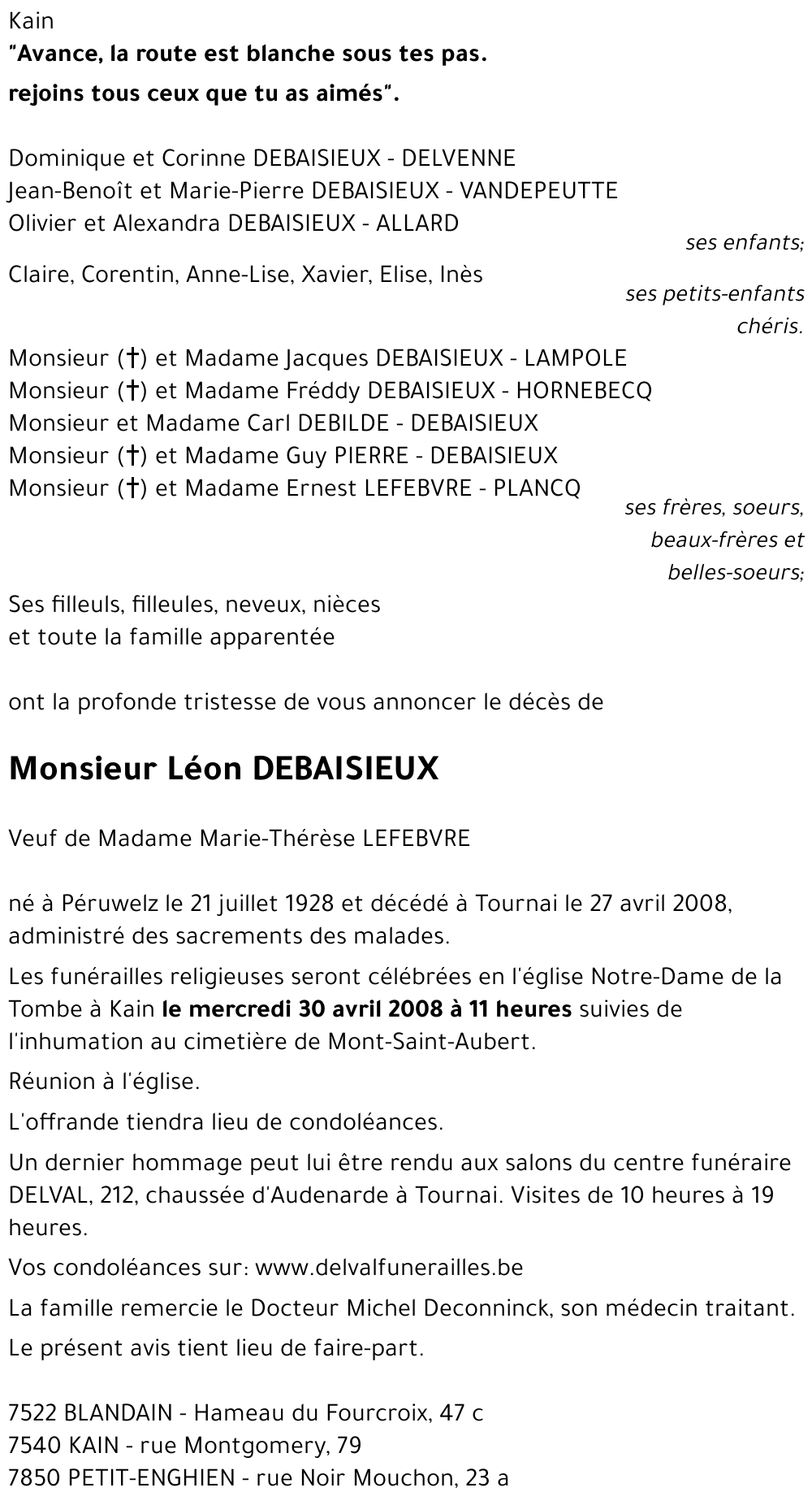 Léon DEBAISIEUX