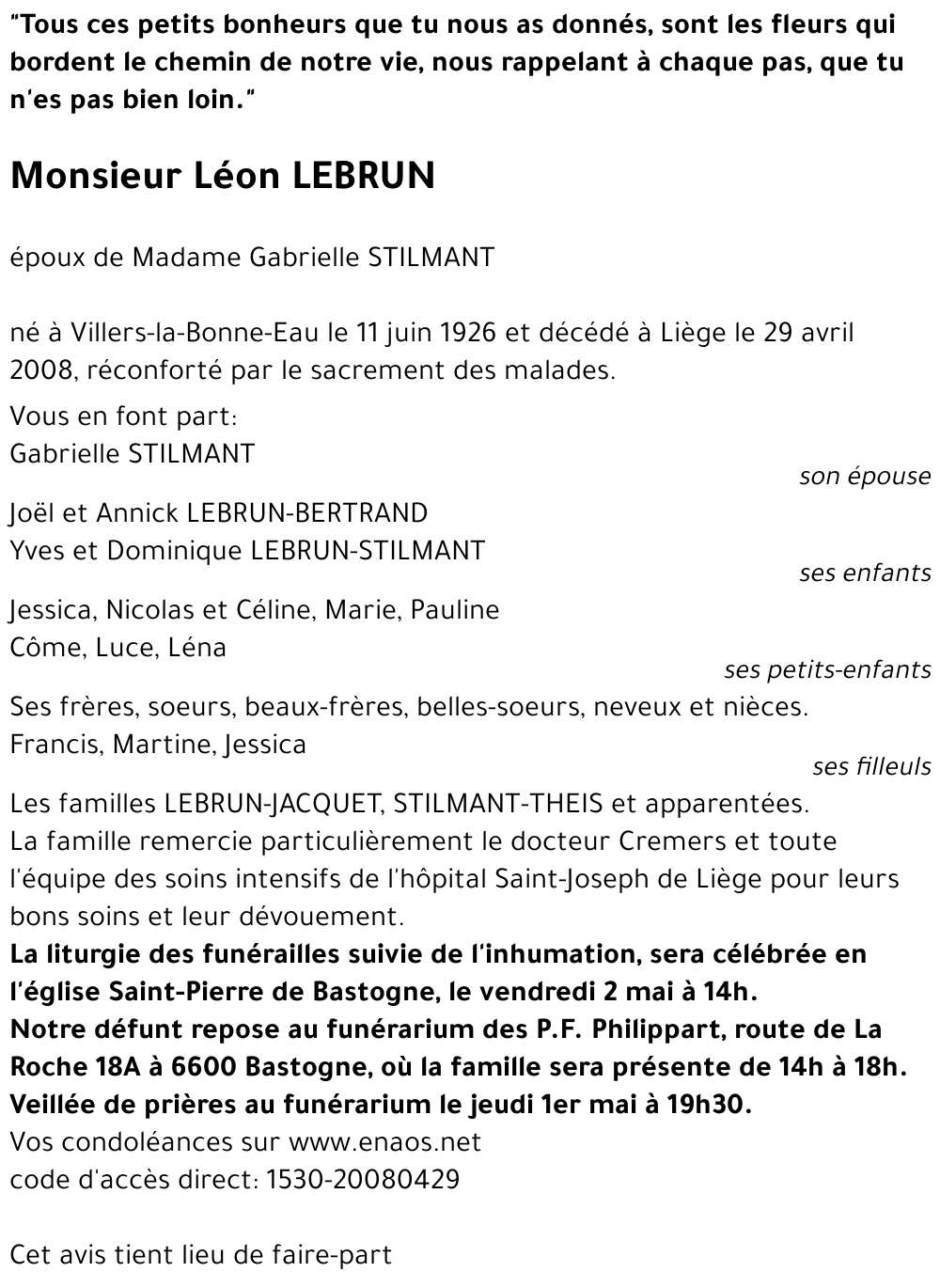 Léon LEBRUN