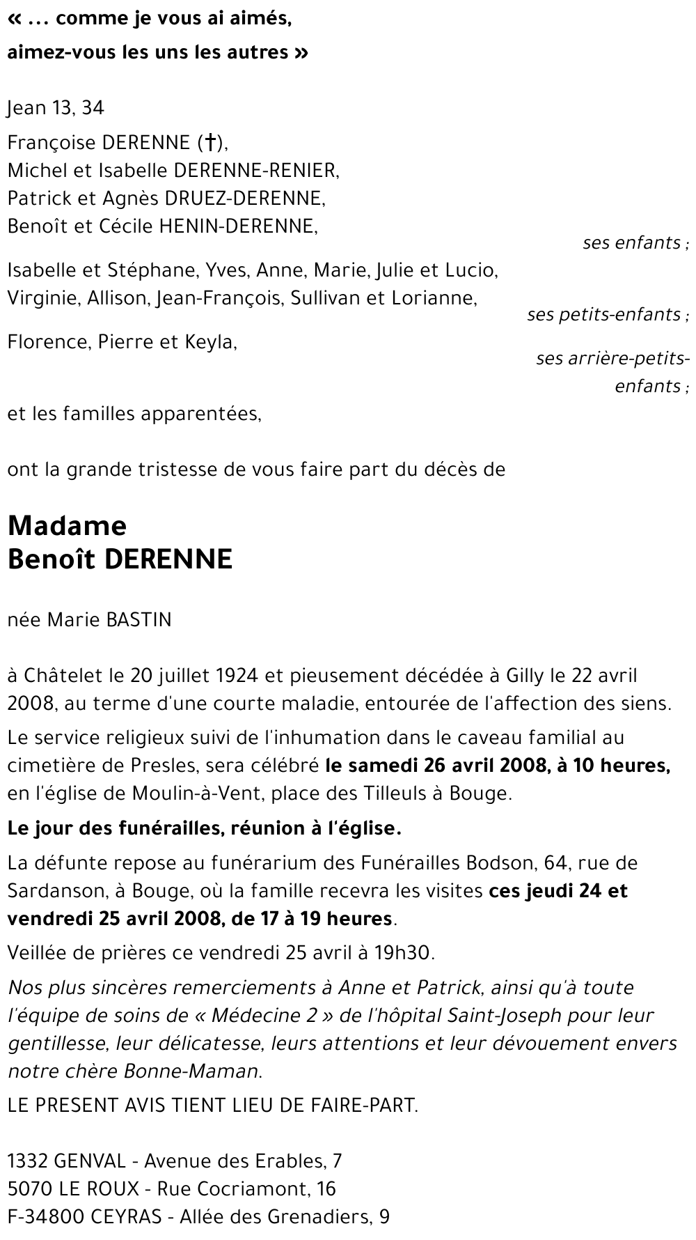 Marie BASTIN