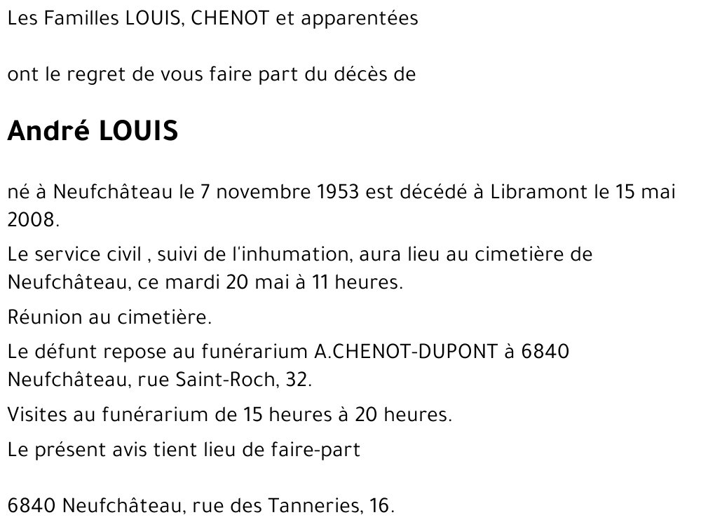 André LOUIS