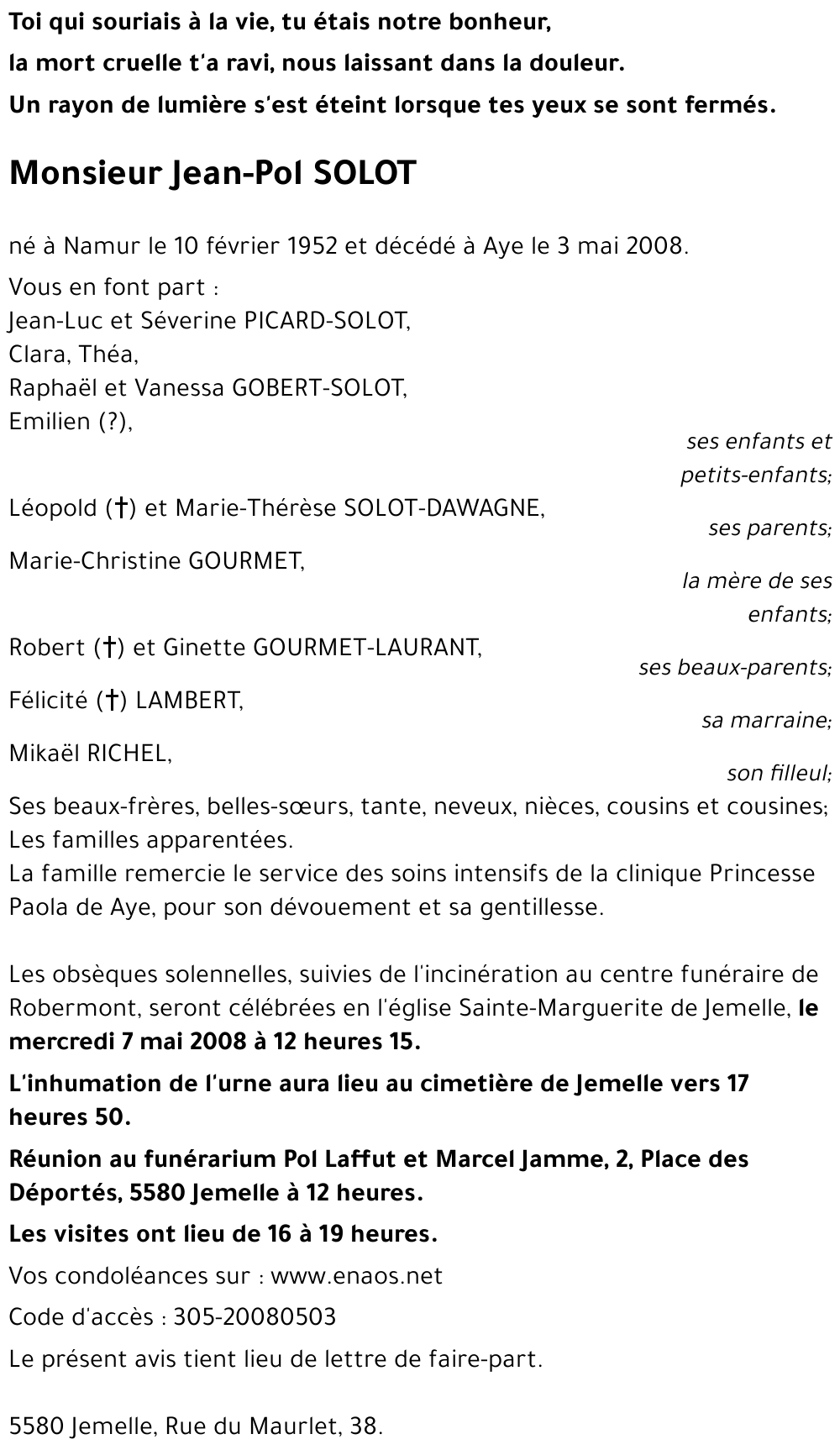 Jean-Pol SOLOT