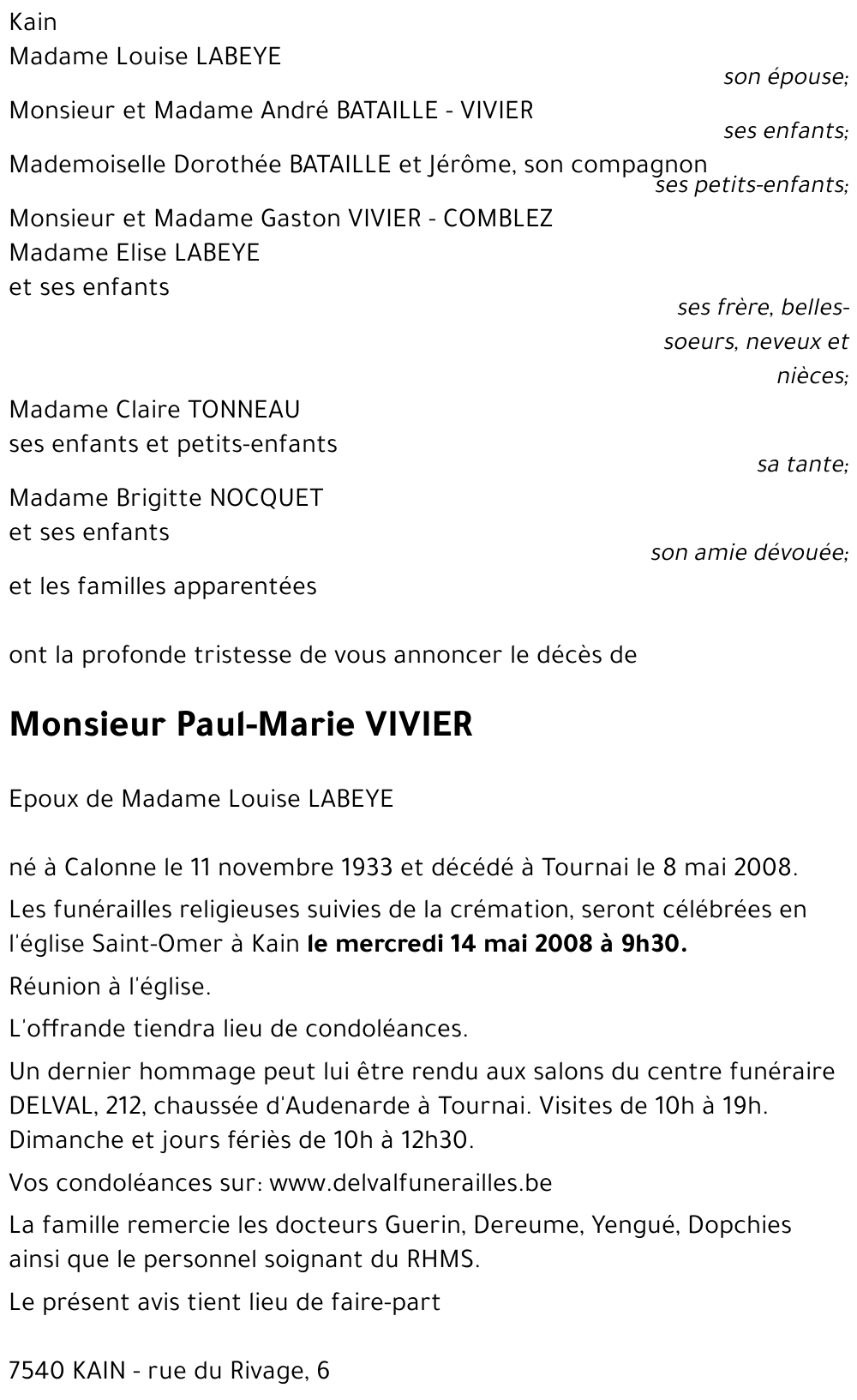 Paul-Marie VIVIER