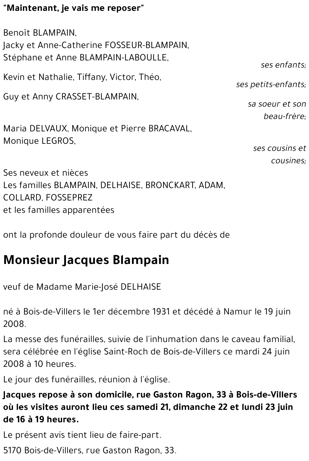 Jacques Blampain