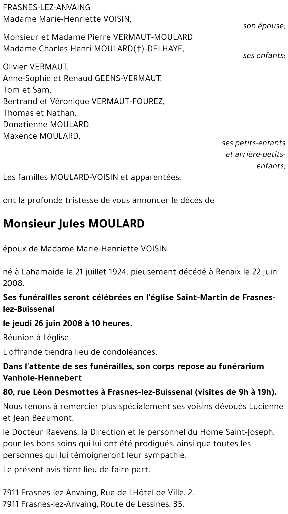 Jules MOULARD