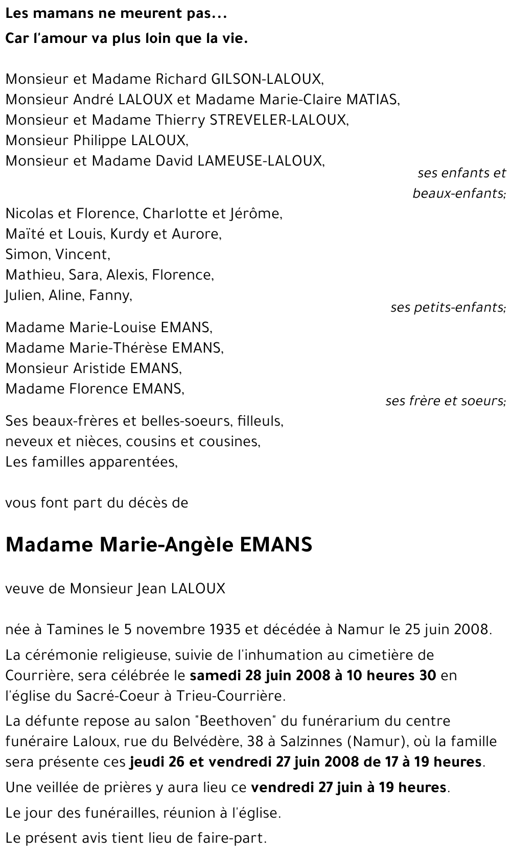 Marie-Angèle EMANS