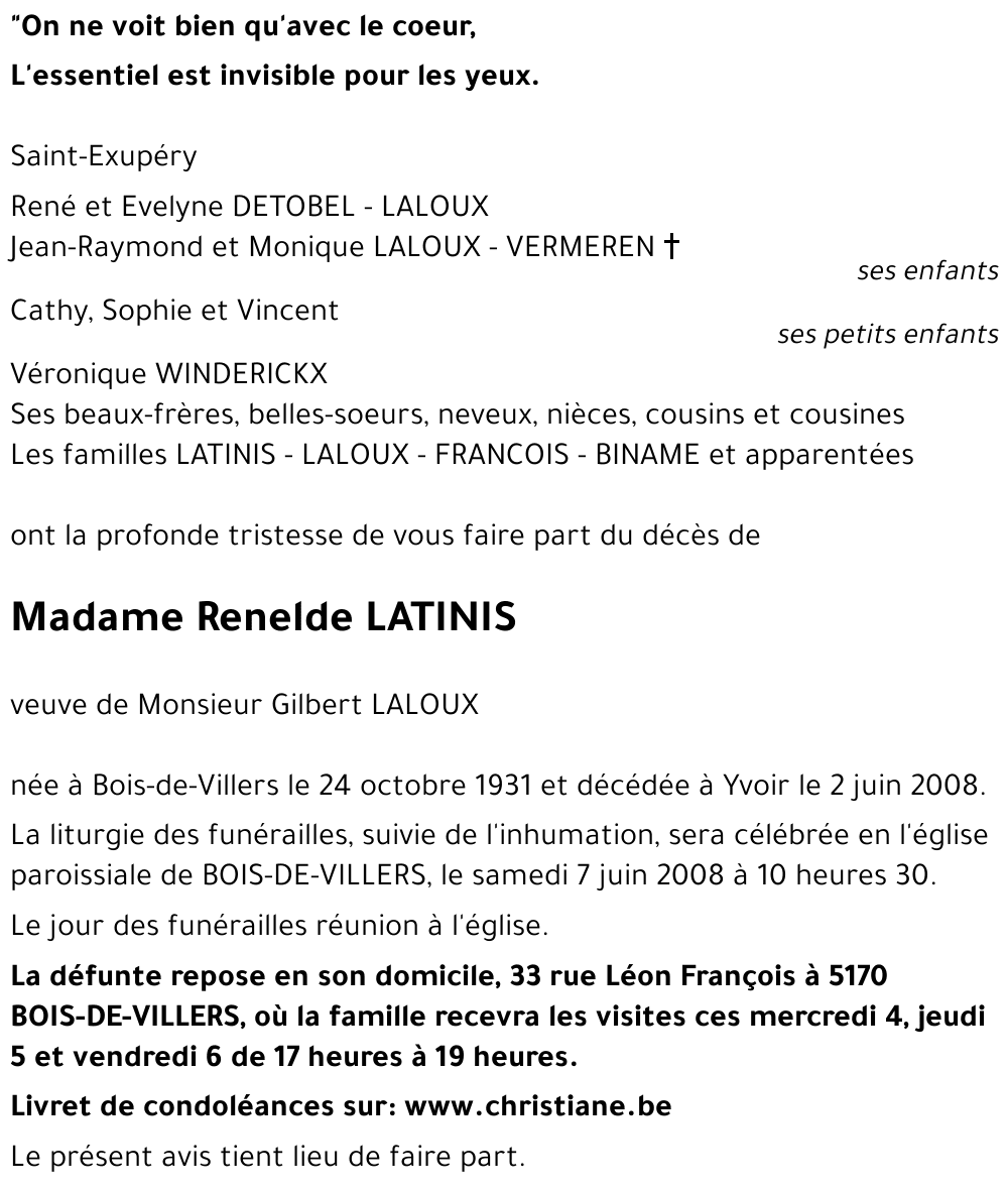 Renelde LATINIS