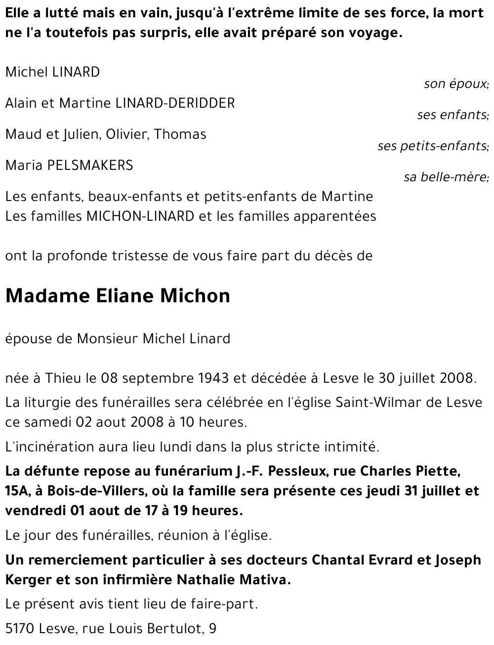 Eliane Michon