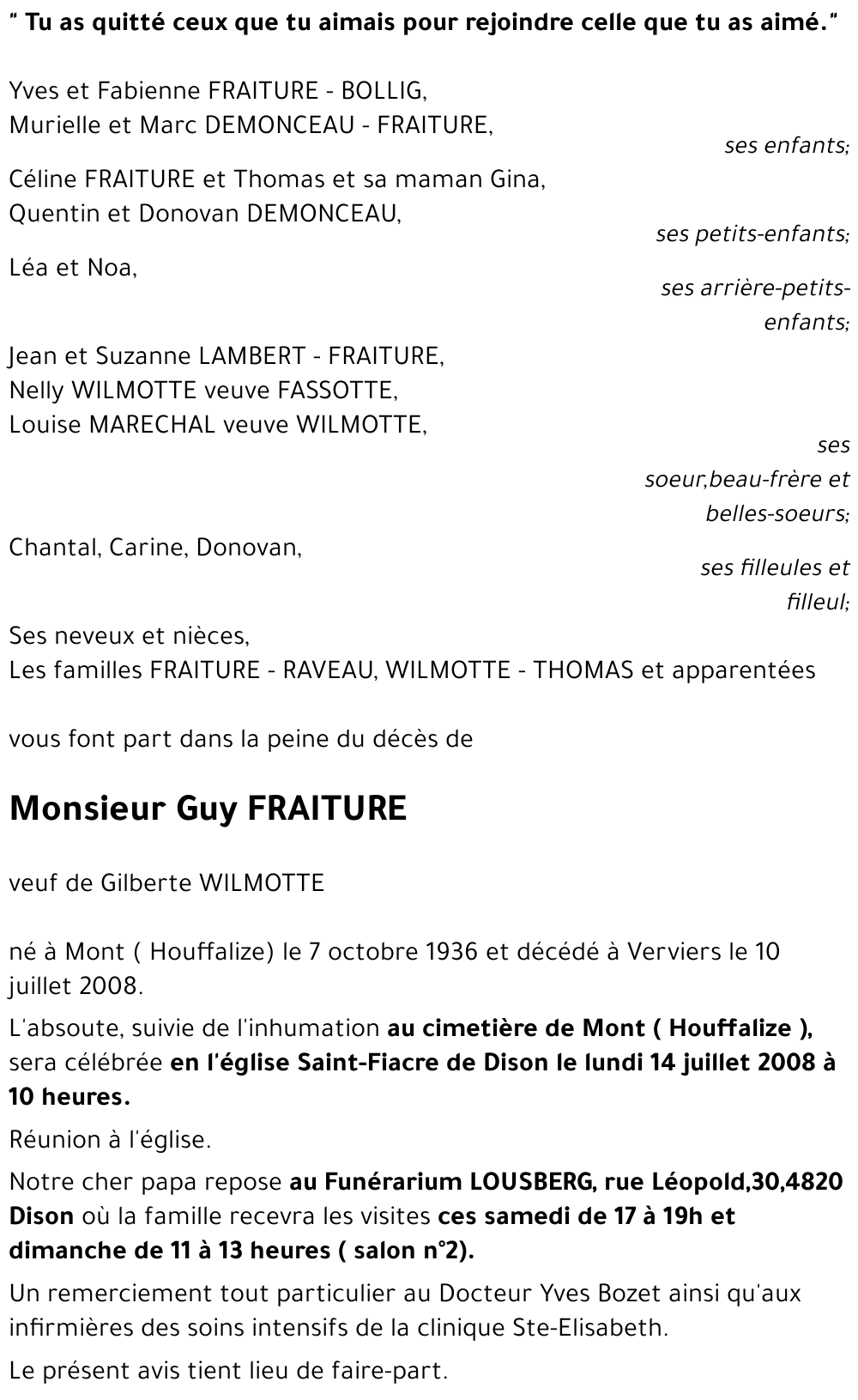 Guy FRAITURE