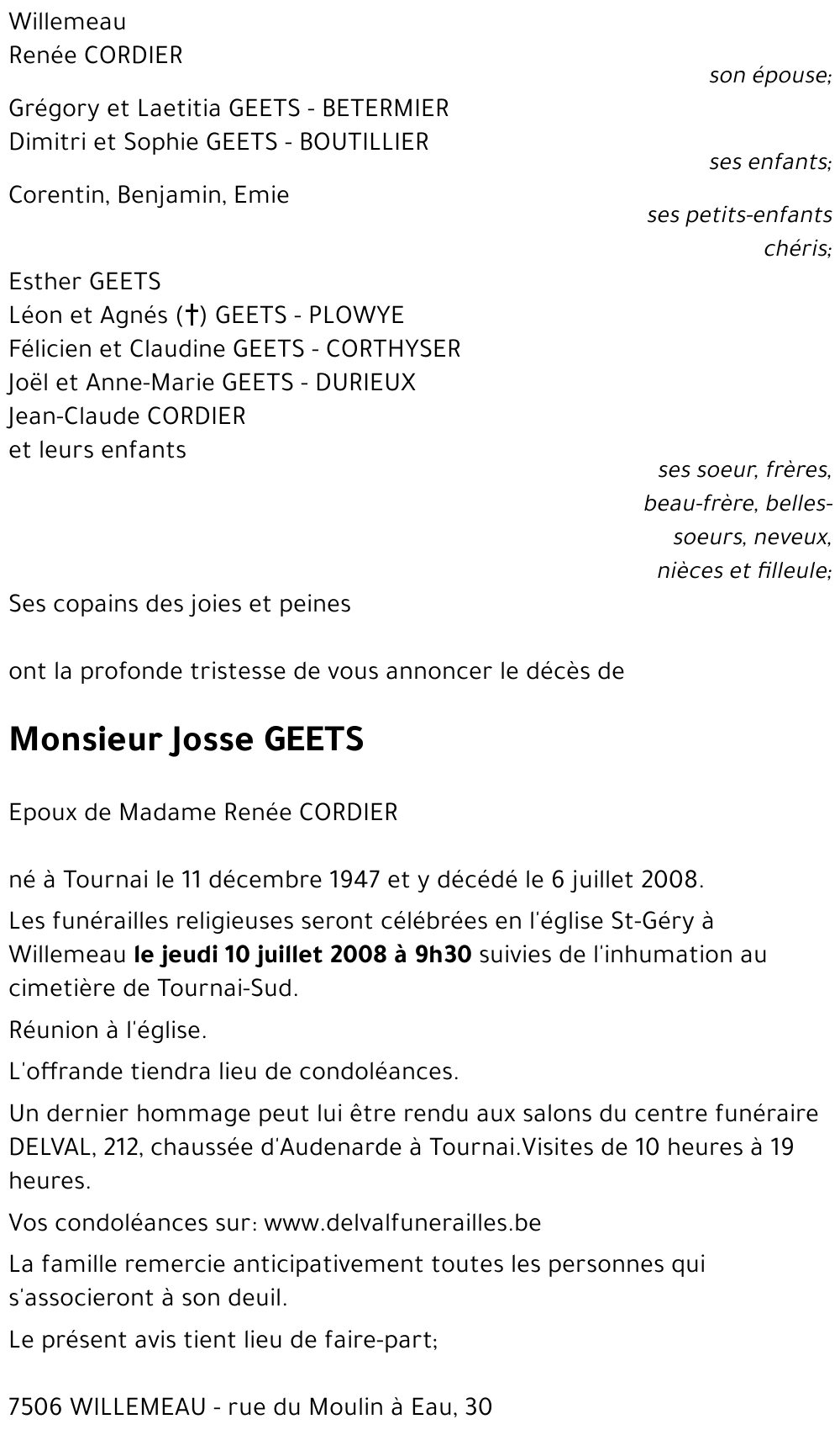 Josse GEETS