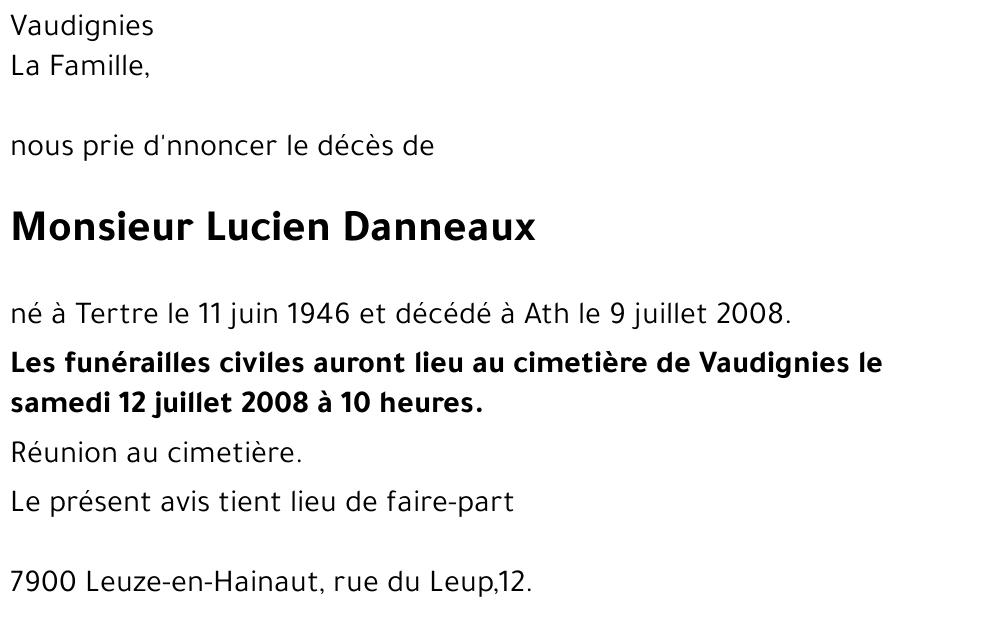 Lucien Danneaux