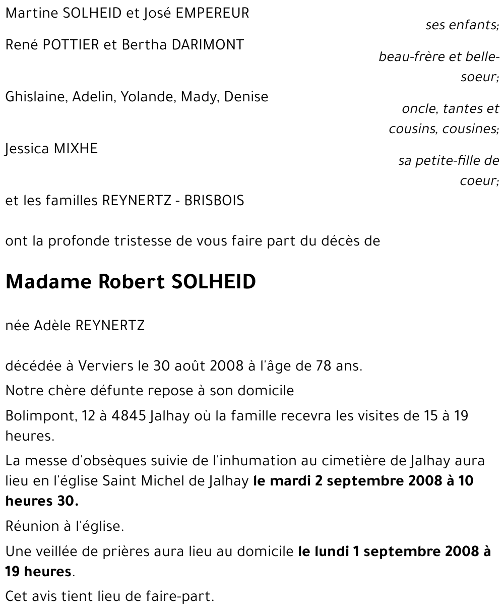 Adèle REYNERTZ