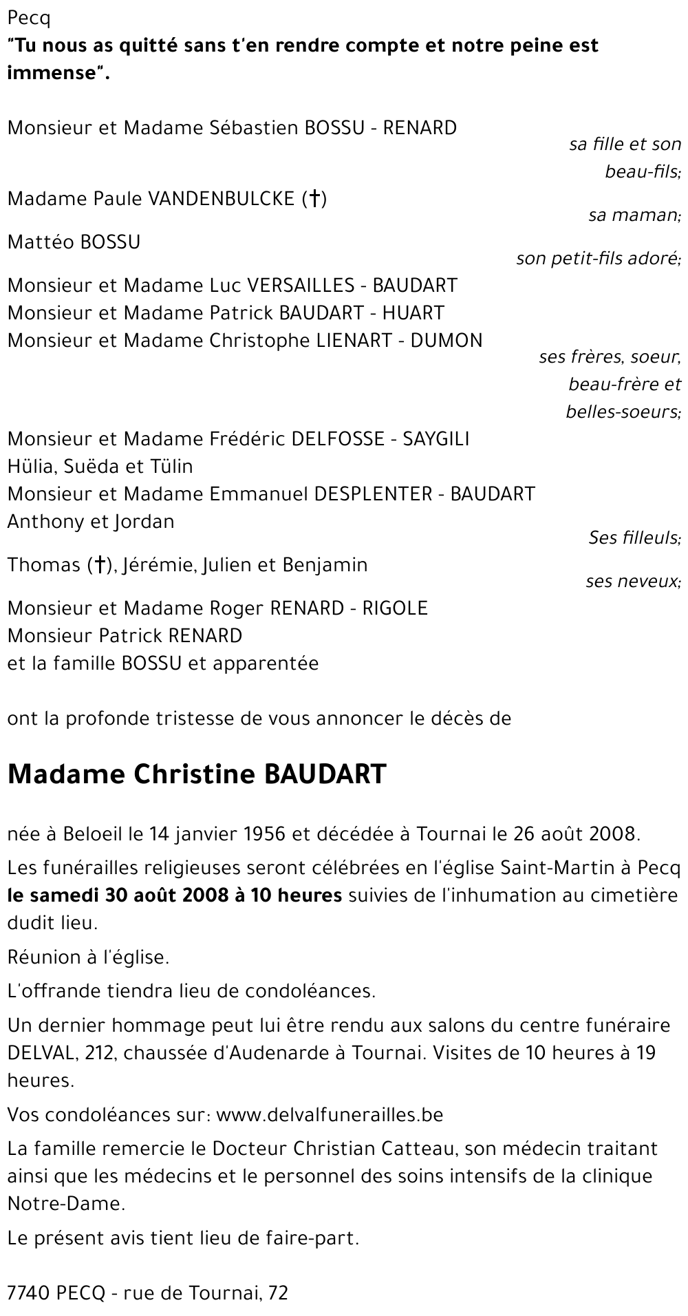 Christine BAUDART