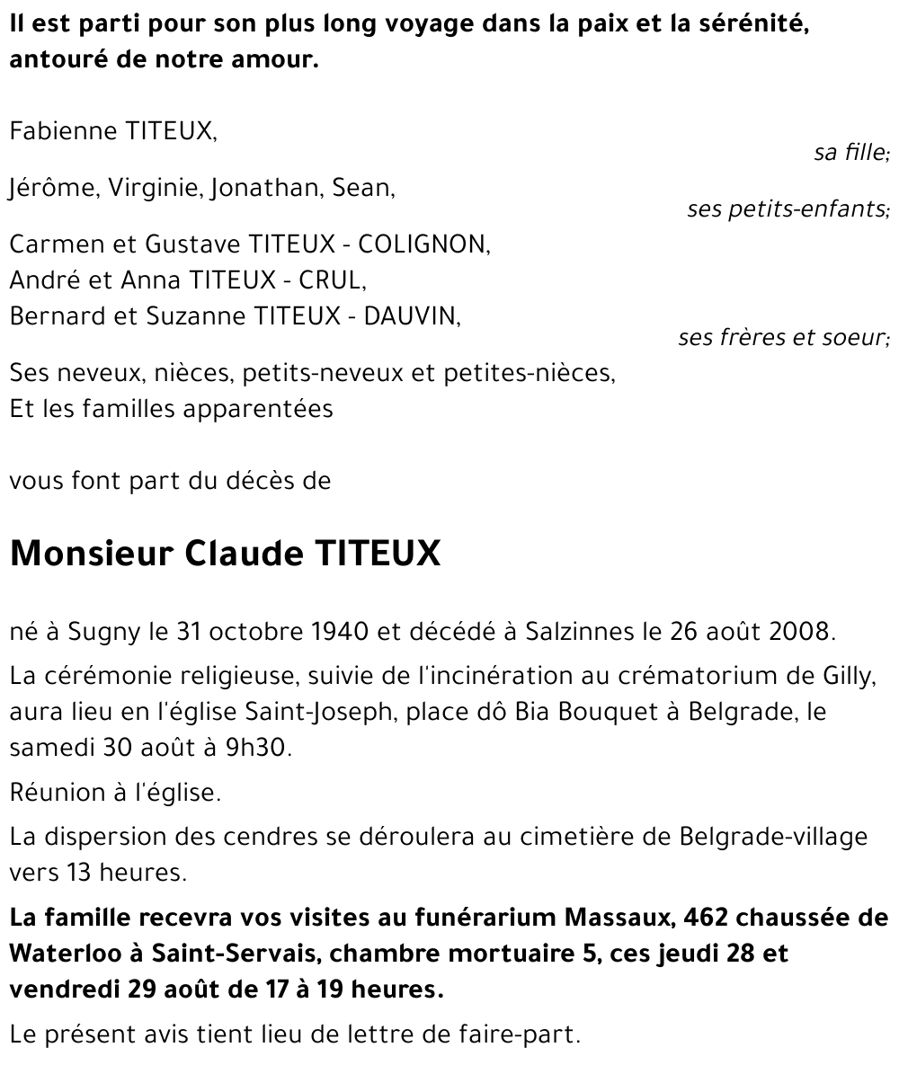 Claude TITEUX