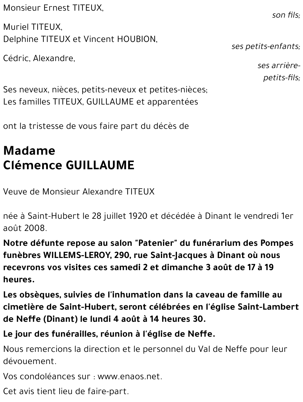 Clémence GUILLAUME