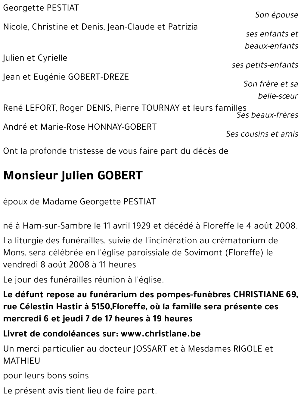 Julien GOBERT