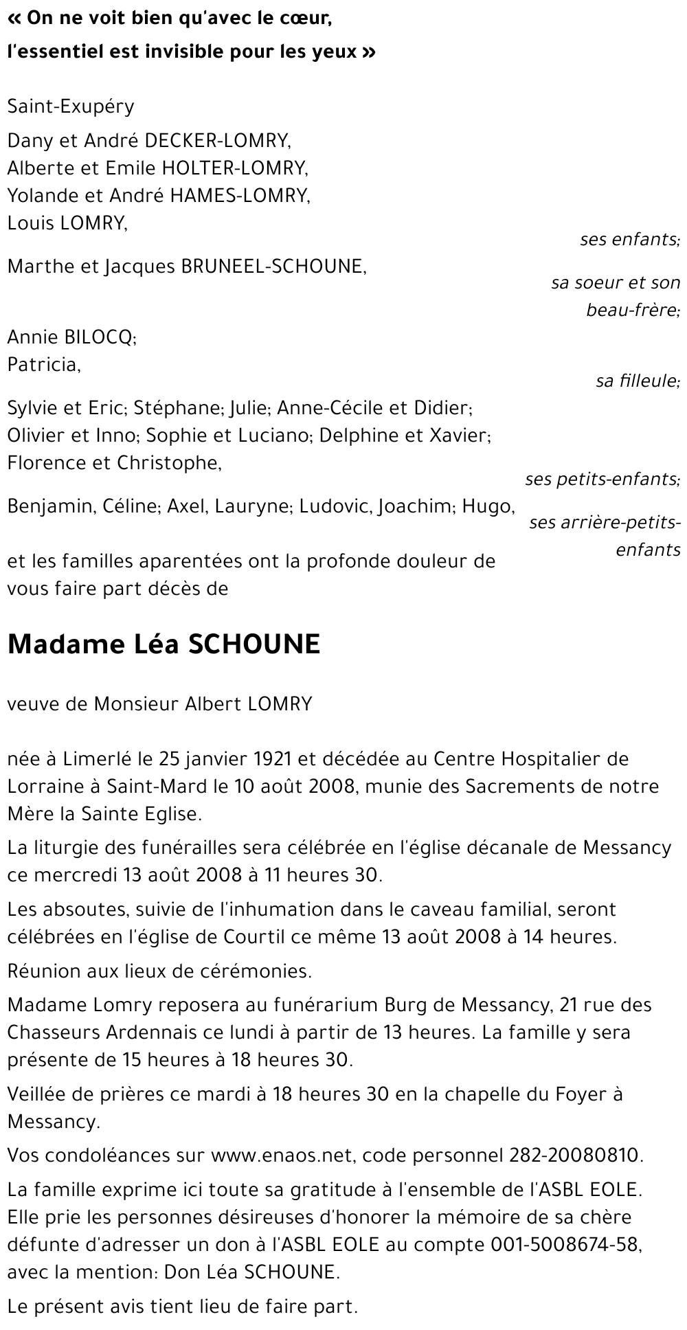Léa SCHOUNE
