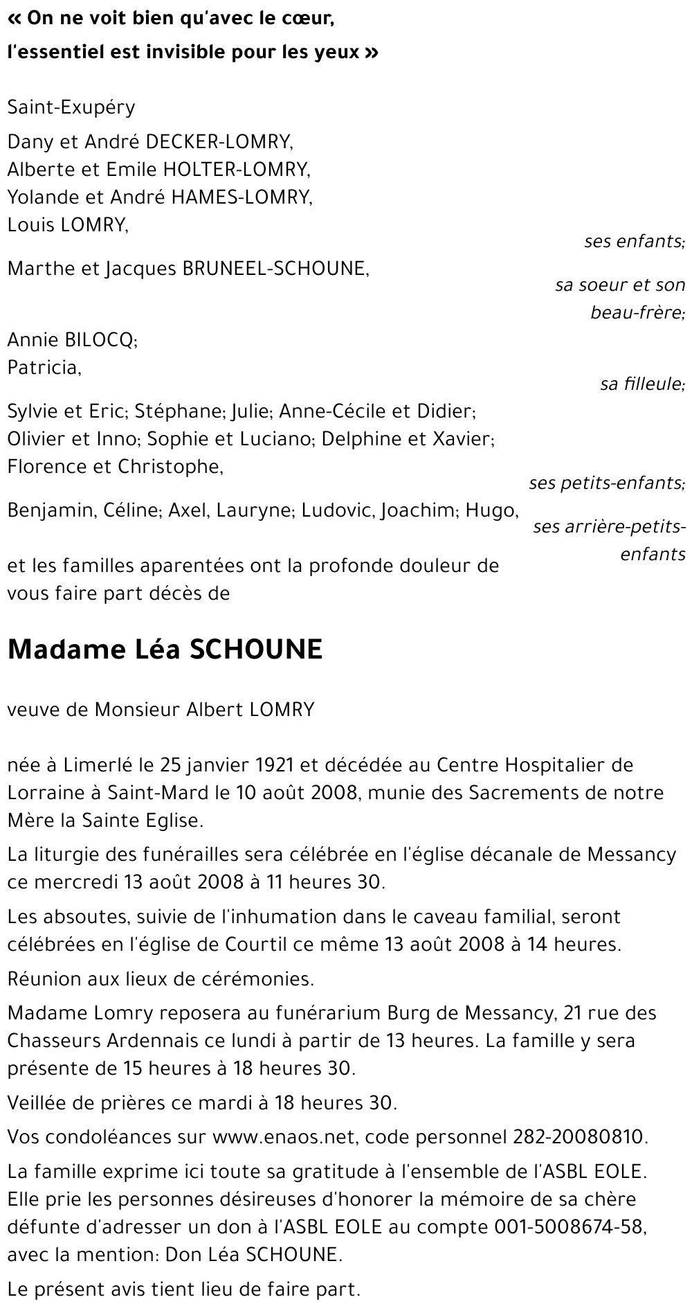 Léa SCHOUNE