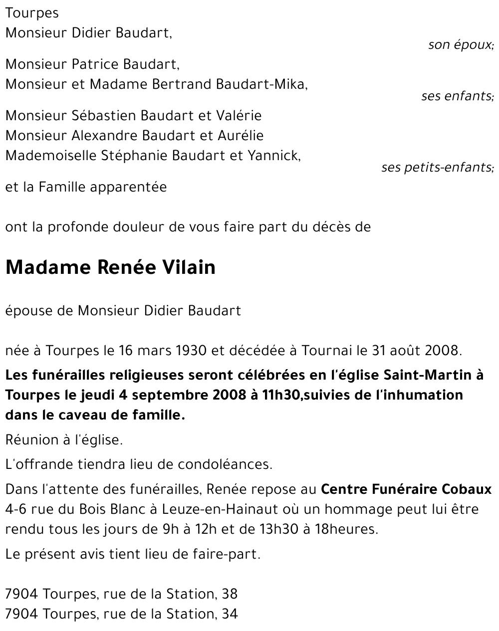 Renée Vilain