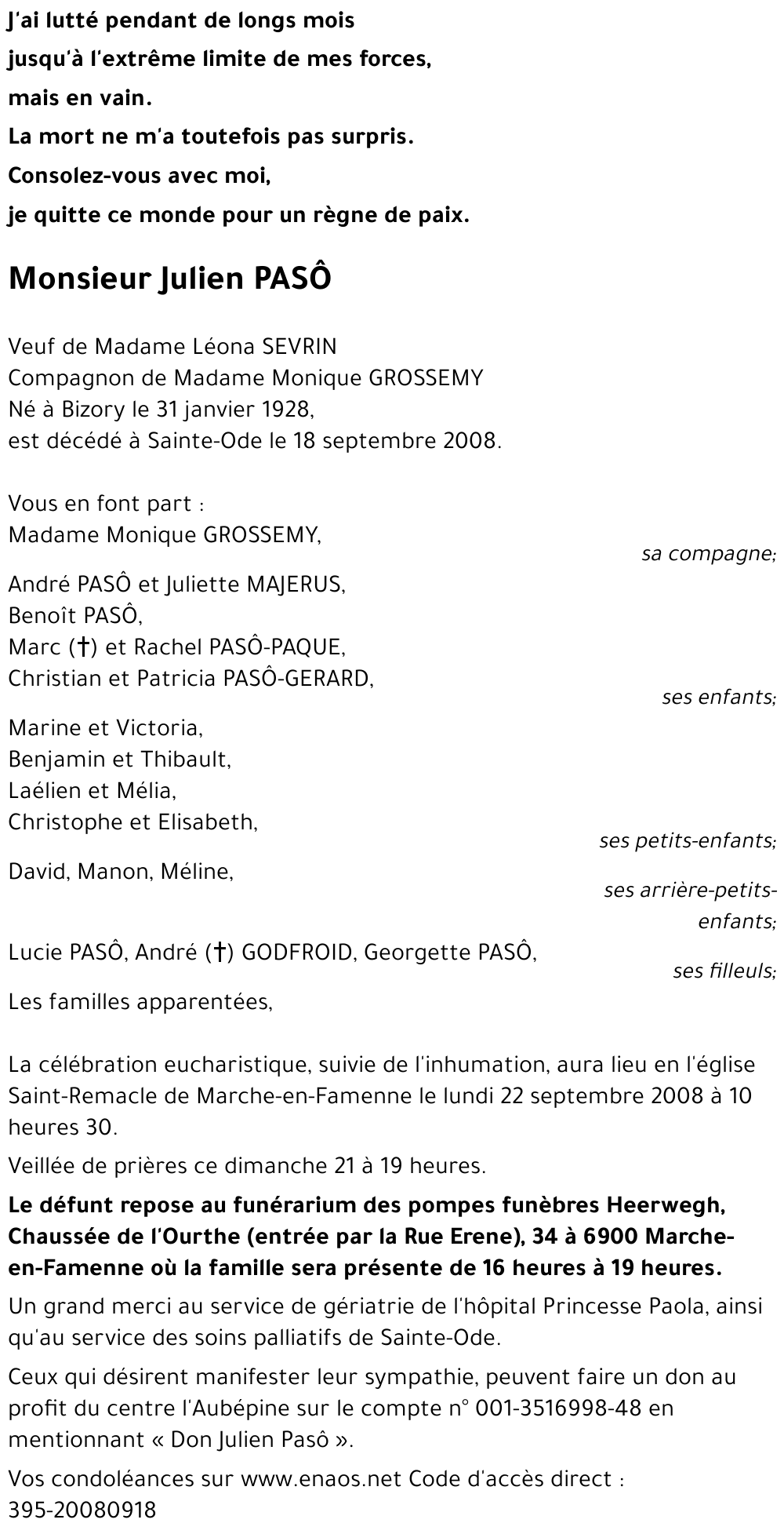 Julien PASÔ