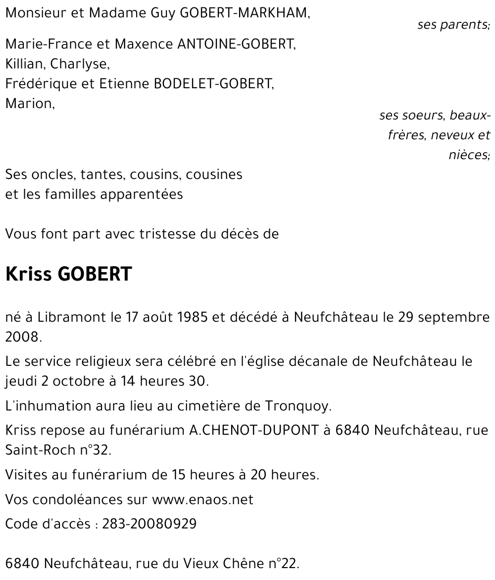 Kriss GOBERT