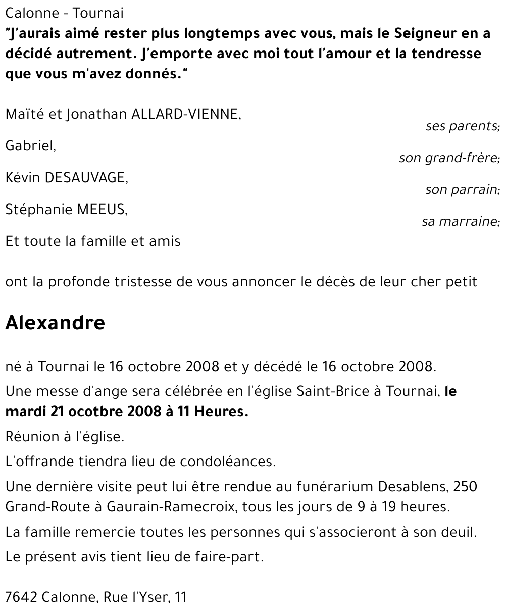 Alexandre ALLARD