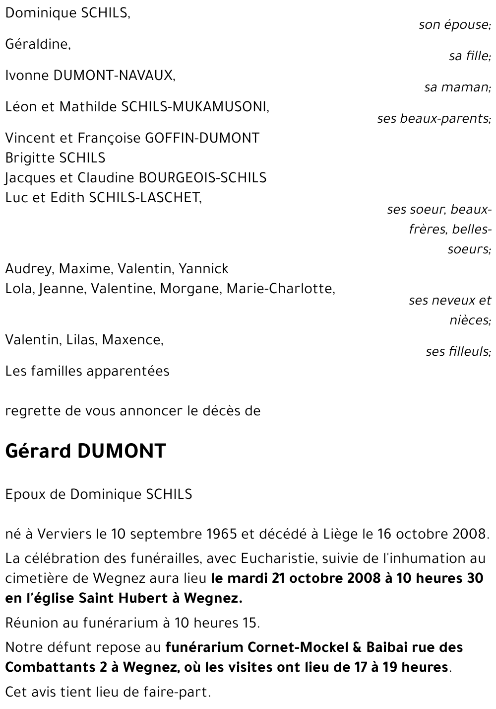 Gérard DUMONT