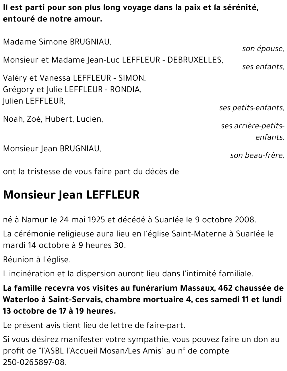 Jean LEFFLEUR