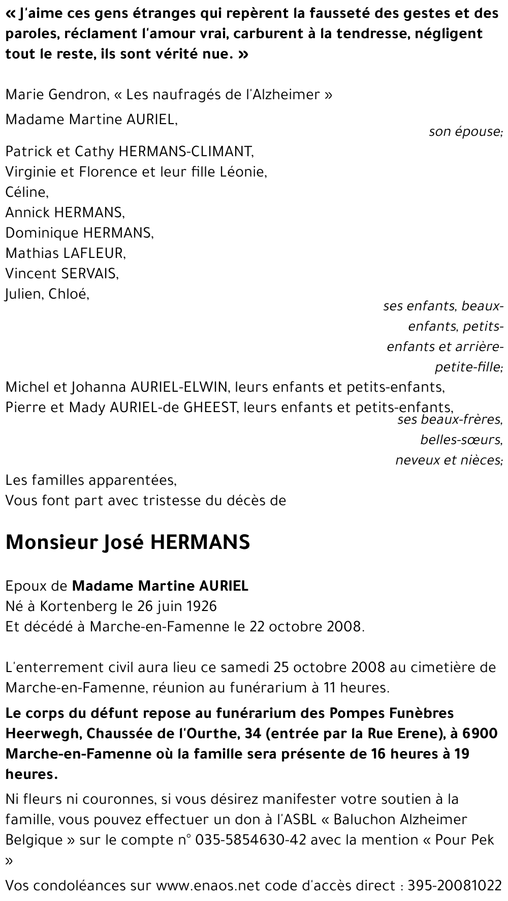 José HERMANS