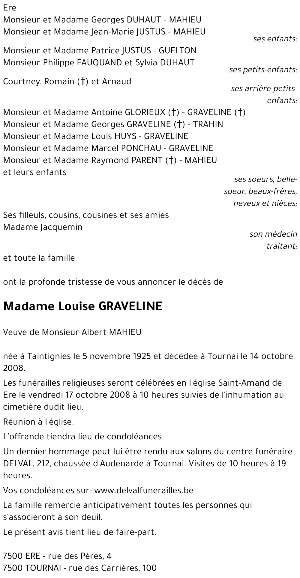Louise GRAVELINE