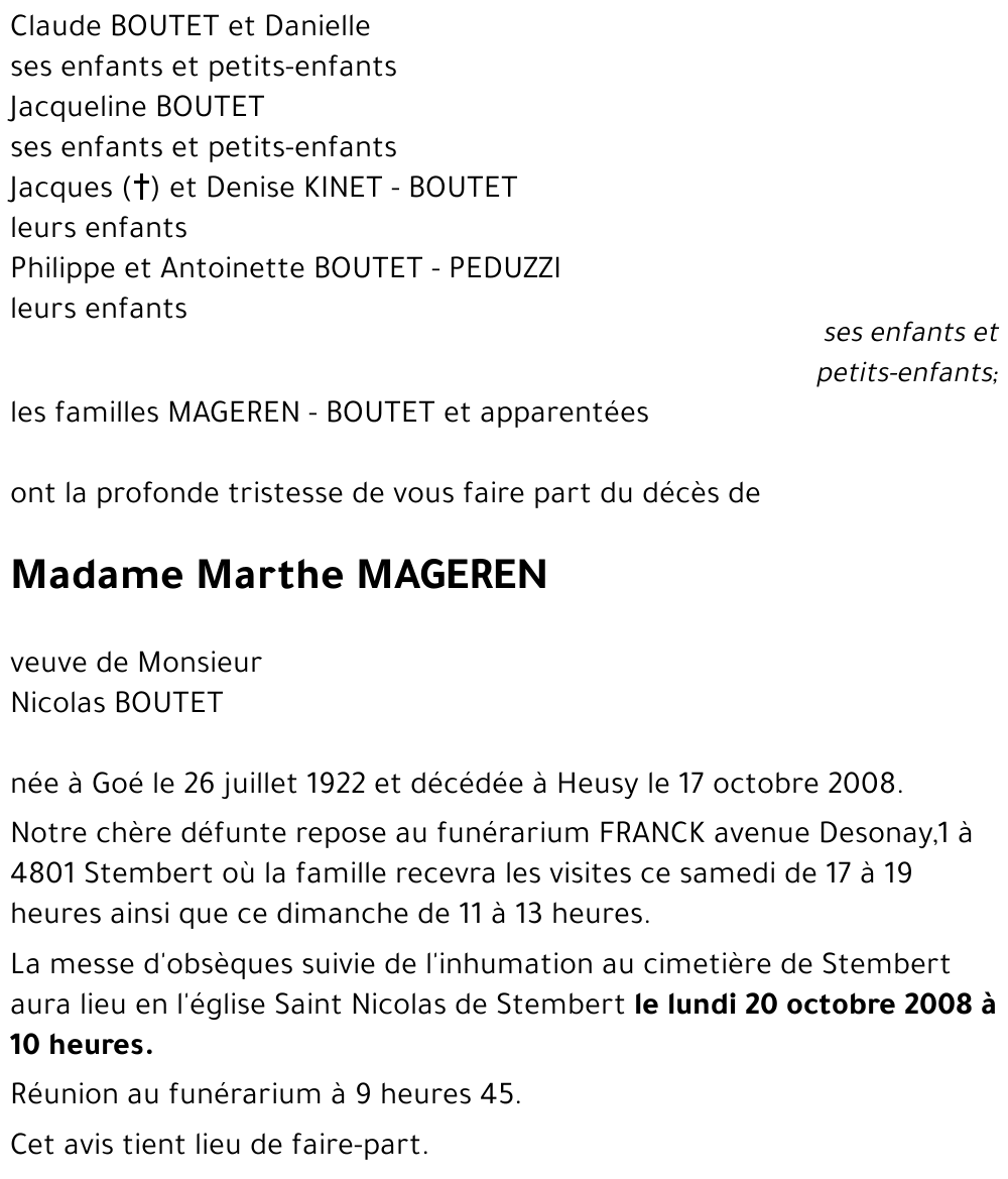 Marthe MAGEREN