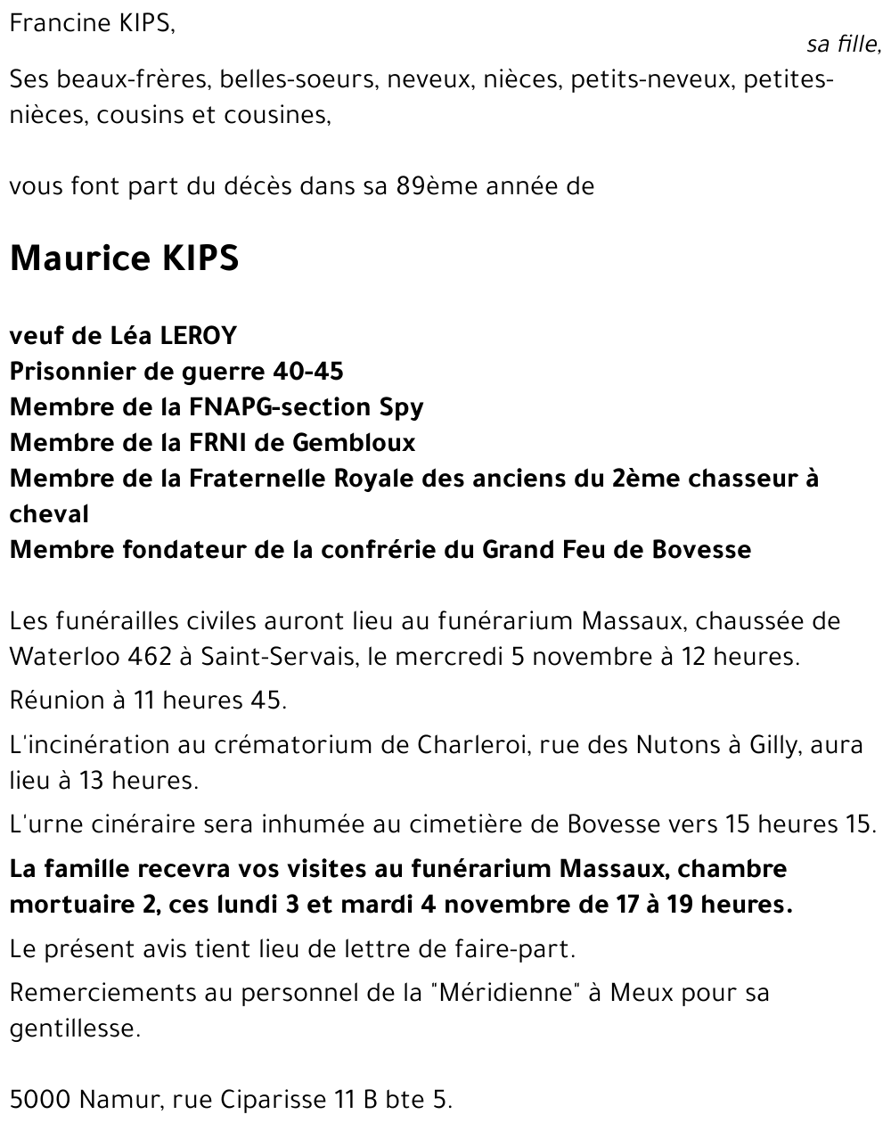 Maurice KIPS
