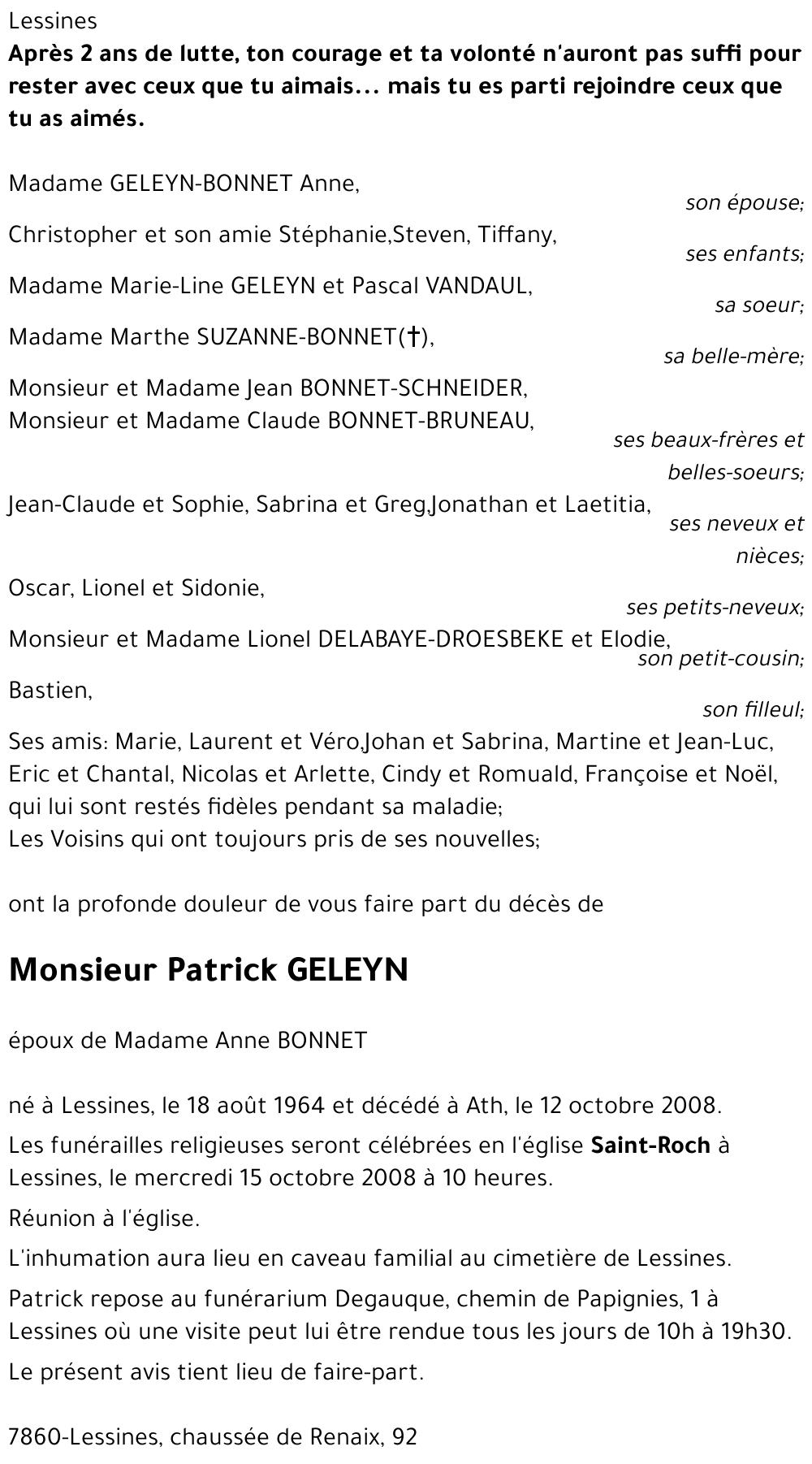Patrick GELEYN