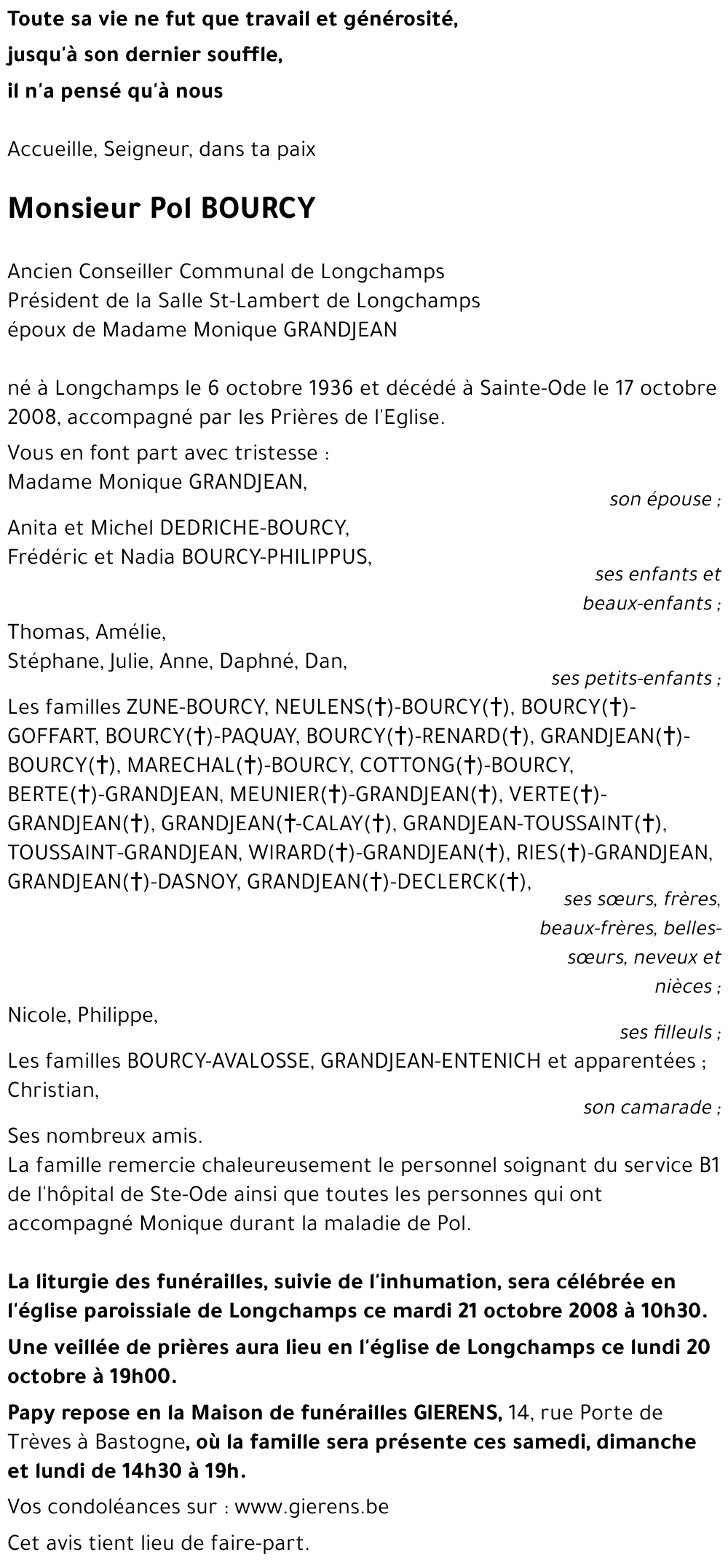 Pol BOURCY