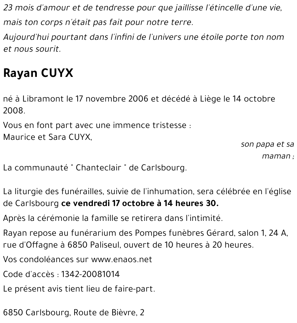 Rayan CUYX