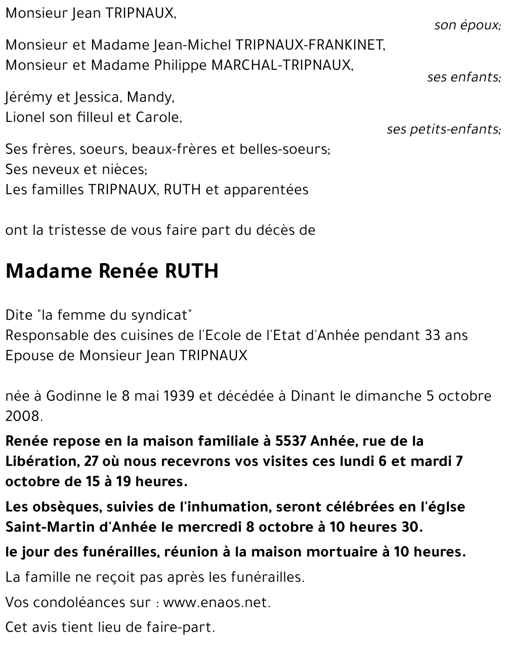 Renée RUTH