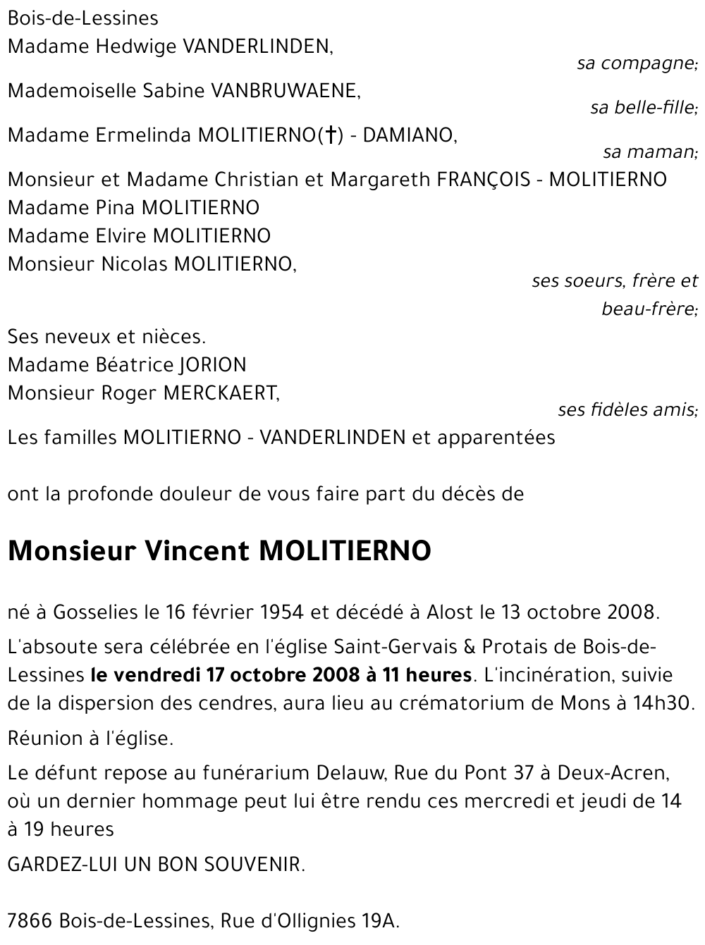 Vincent MOLITIERNO