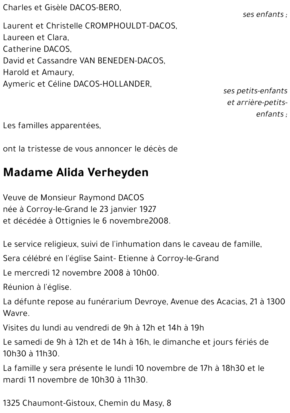 Alida Verheyden